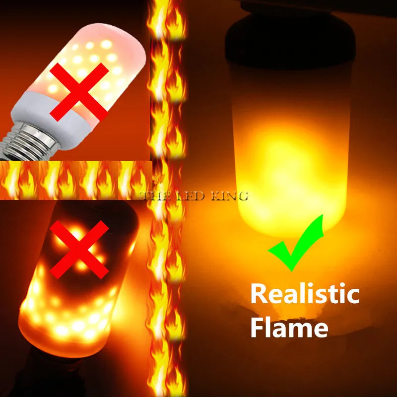 LuminoFlare Flame Bulb