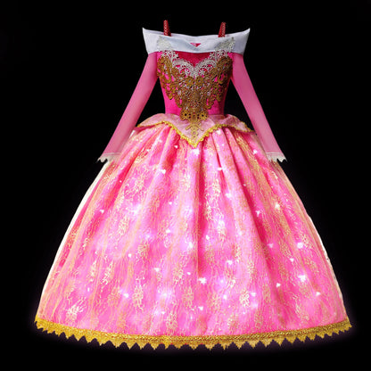 👗Enchanted Light Up Princess Dress™: A Dazzling Delight for Imaginative Play