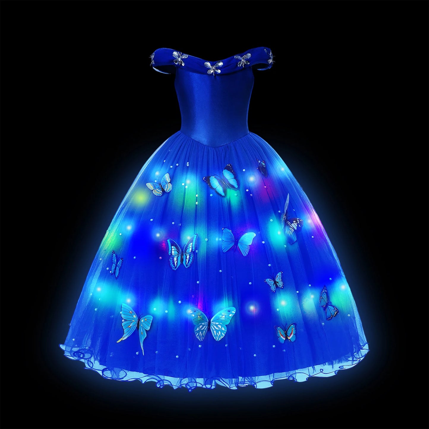 👗Enchanted Light Up Princess Dress™: A Dazzling Delight for Imaginative Play