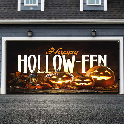 Spooky Garage Door Banner