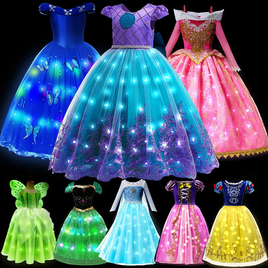 👗Enchanted Light Up Princess Dress™: A Dazzling Delight for Imaginative Play