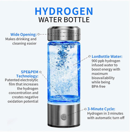 HydroCool Hydrogen Water Bottle™